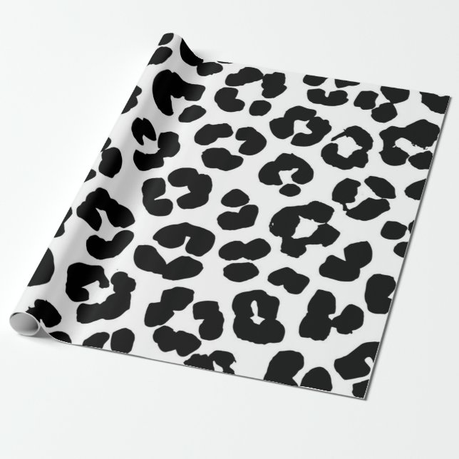 Papel De Presente Padrão de impressão animal (Desenrolado)