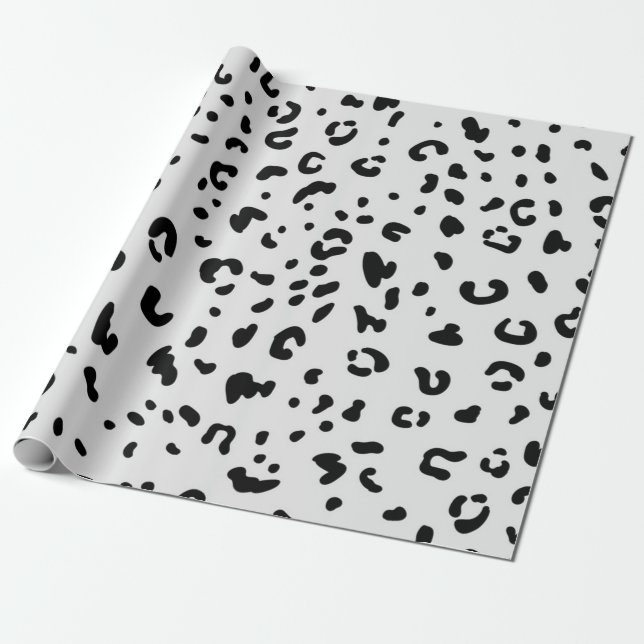 Papel De Presente Padrão de impressão animal (Desenrolado)