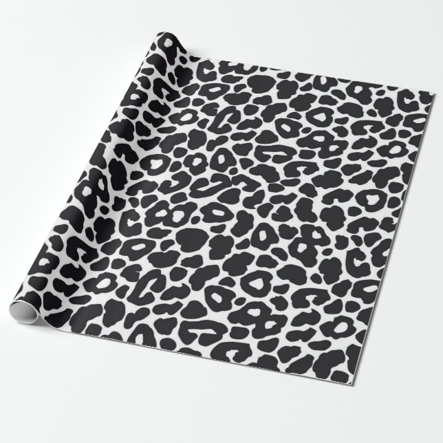 Papel De Presente Padrão de impressão animal (Desenrolado)