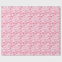 padrão de laço rosa encantador