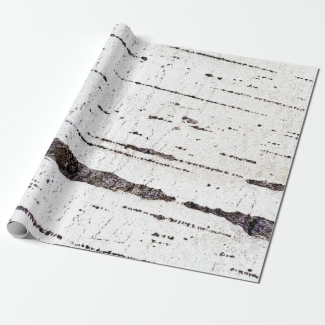 Papel De Presente Padrão de latido de aves (Desenrolado)