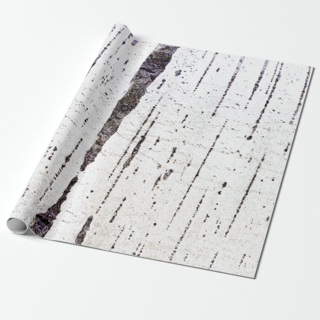 Papel De Presente Padrão de latido de aves (Desenrolado)