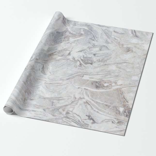 Papel De Presente Padrão de mármore (Desenrolado)