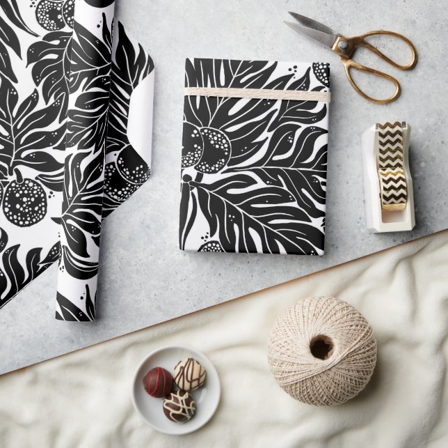 Papel De Presente Padrão de nádegas de impressão do Havaí (Artesanato)