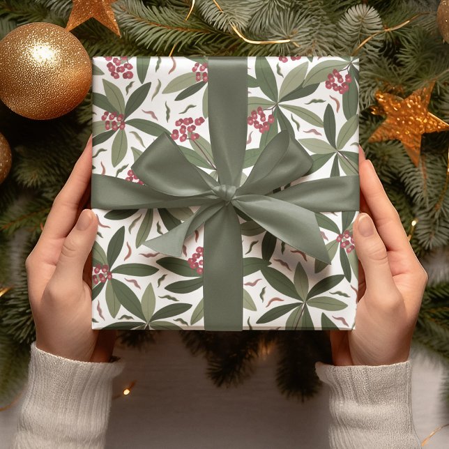 Papel De Presente Padrão de natais vintages (Criador carregado)