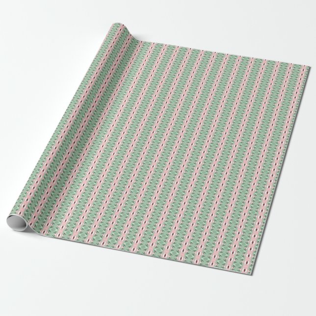 Papel De Presente Padrão de Natal (Desenrolado)