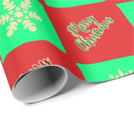 Papel De Presente Padrão de Natal Ichimatsu
