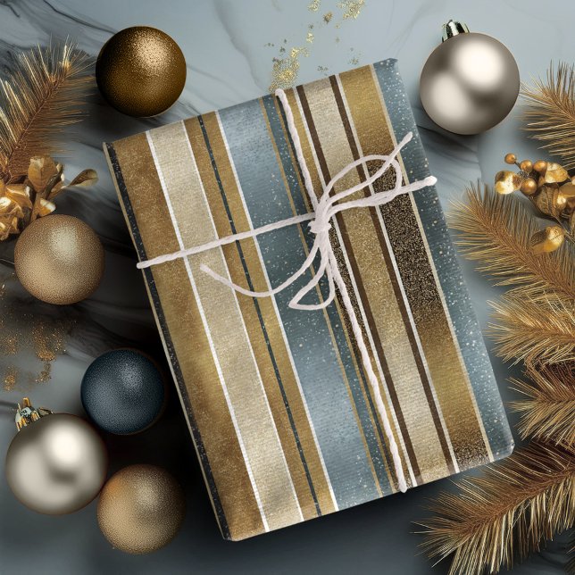 Papel De Presente Padrão de Natal Tons da Terra #27 ID1009 (Criador carregado)