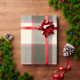 Papel De Presente Padrão de Natal Verificado