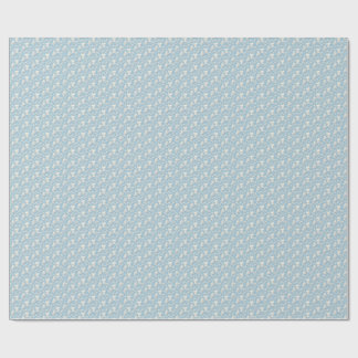 Papel De Presente Padrão de Nuvem