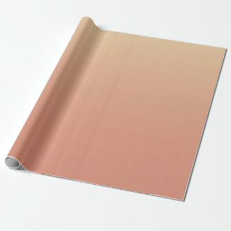 Papel De Presente Padrão de Ombre Laranja