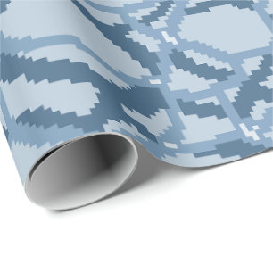 Papel De Presente Padrão de Ondulação de Água em Pixel