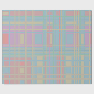 Papel De Presente Padrão de Pastel