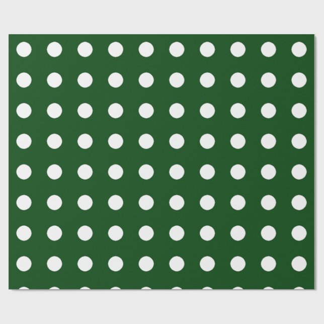 Papel De Presente padrão de pontos (Aberto)