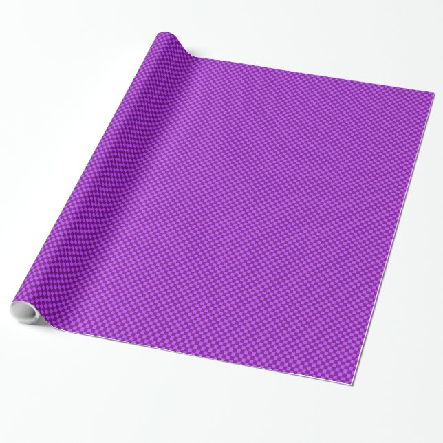 Papel De Presente Padrão de quadrados (Desenrolado)