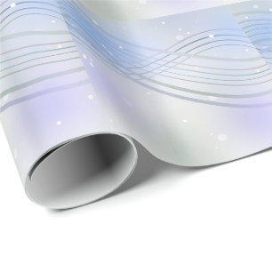 Papel De Presente Padrão de Redemoinhos Suaves Pastel