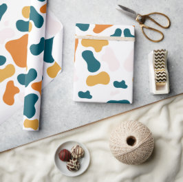 Papel De Presente Padrão de repetição de arte geométrica