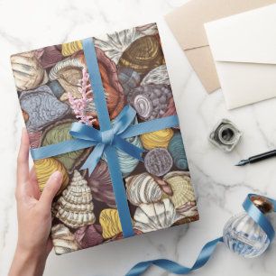 Papel De Presente Padrão de Repetição de Estilos Cômicos