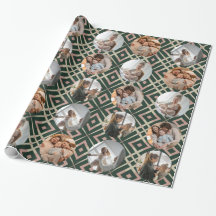 Padrão de retirada de fotos de colagem da família