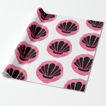 Padrão de shell rosa