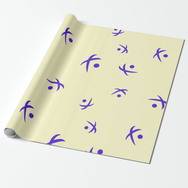 Papel De Presente Padrão de Sinal de Moedas de Criptomoeda do legal  (Desenrolado)
