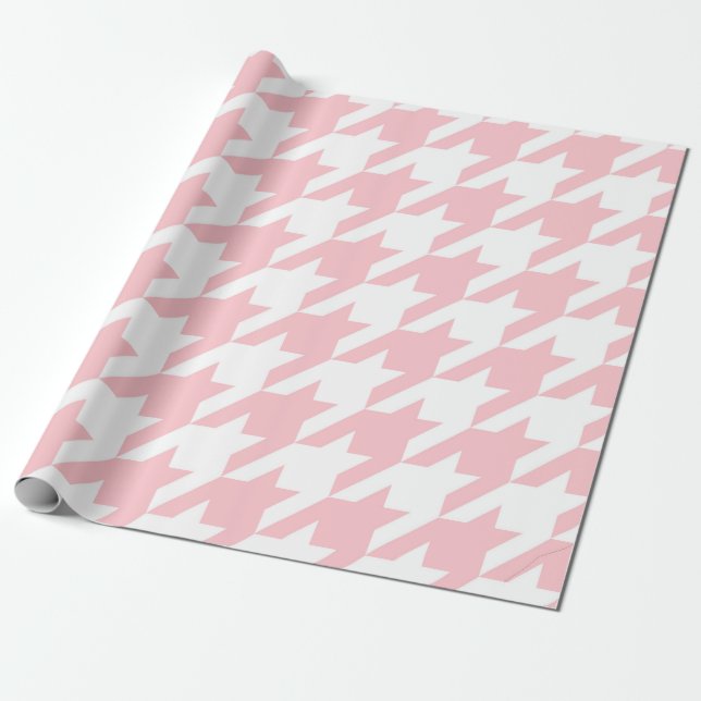 Papel De Presente Padrão de som rosa (Desenrolado)