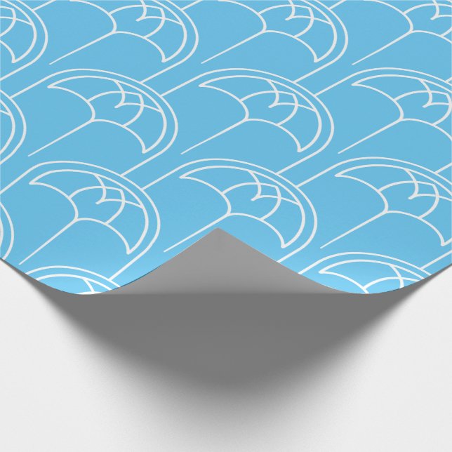 Papel De Presente Padrão de Stingray (Ponta)
