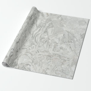 Papel De Presente padrão de superfície da maré cinza