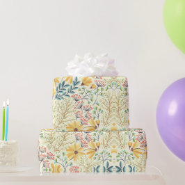 Papel De Presente Padrão de superfície floral - Papel de parede Abst