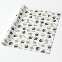 Padrão de Sushi e Noodles