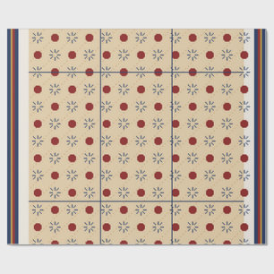 Papel De Presente Padrão de Tapete Persa