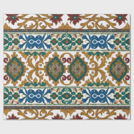 Papel De Presente Padrão de tapete sérvio 5