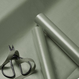 Papel De Presente Padrão de tricô simples verde-sálvia Natal feriado