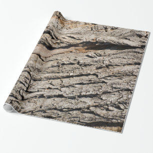 Papel De Presente Padrão de tronco antigo
