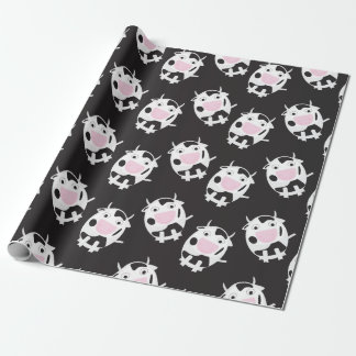 Papel De Presente Padrão de Vaca