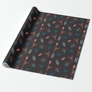 Papel De Presente Padrão de Verão