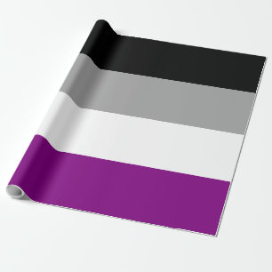 Papel De Presente Padrão distribuído de Sinalizador de Orgulho Assex