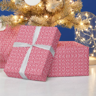 Papel De Presente Padrão do coração do namorados