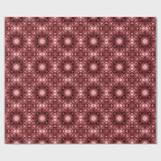 Papel De Presente Padrão do Gótico de assinatura rosa