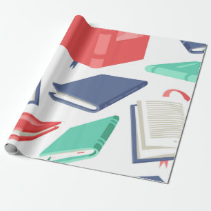 Papel De Presente Padrão do livro