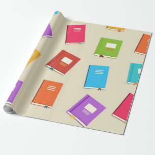 Papel De Presente Padrão do livro