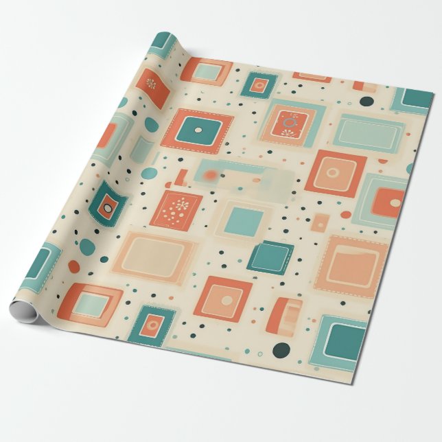 Papel De Presente Padrão do livro de páginas (2) (Desenrolado)