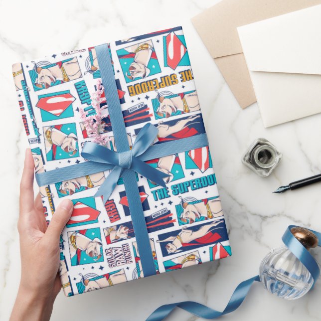 Papel De Presente Padrão do painel de músicas Krypto (Presentear)