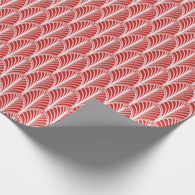 Papel De Presente Padrão do ventilador do Deco de arte da pintura ve (Ponta)