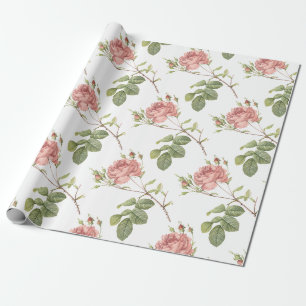 Papel De Presente Padrão do ventilador rosa