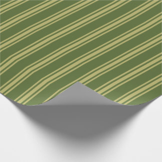 Papel De Presente Padrão escura de Khaki verde-oliva e escuro