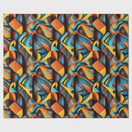 Papel De Presente Padrão étnico, Design étnica, étnico