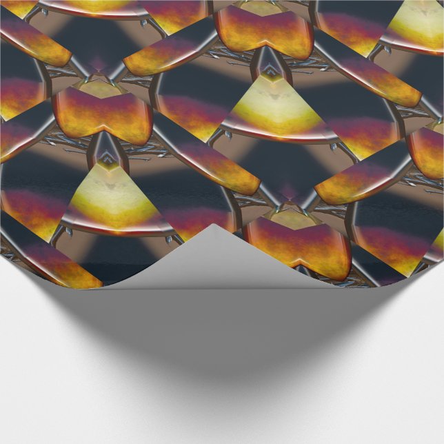 Papel De Presente Padrão Exclusivo Anacontess Sudoeste (Ponta)