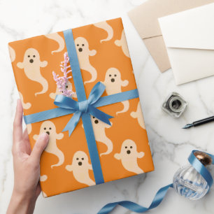 Papel De Presente Padrão Fantasma