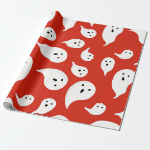 Papel De Presente padrão fantasma